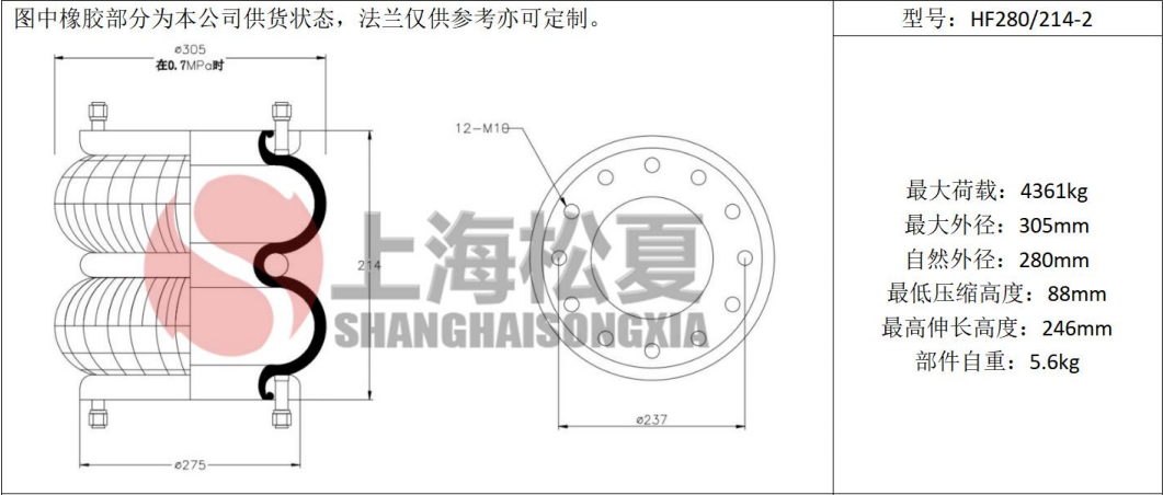 拖車用<a href='http://www.shimaoquan.com/' target='_blank'><u>空氣彈簧</u></a>